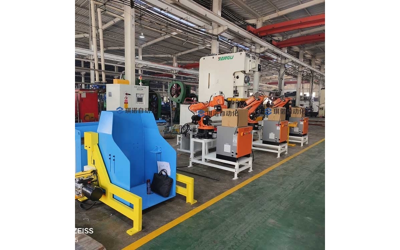 粉末冶金四軸關節(jié)機器人生產線的特點